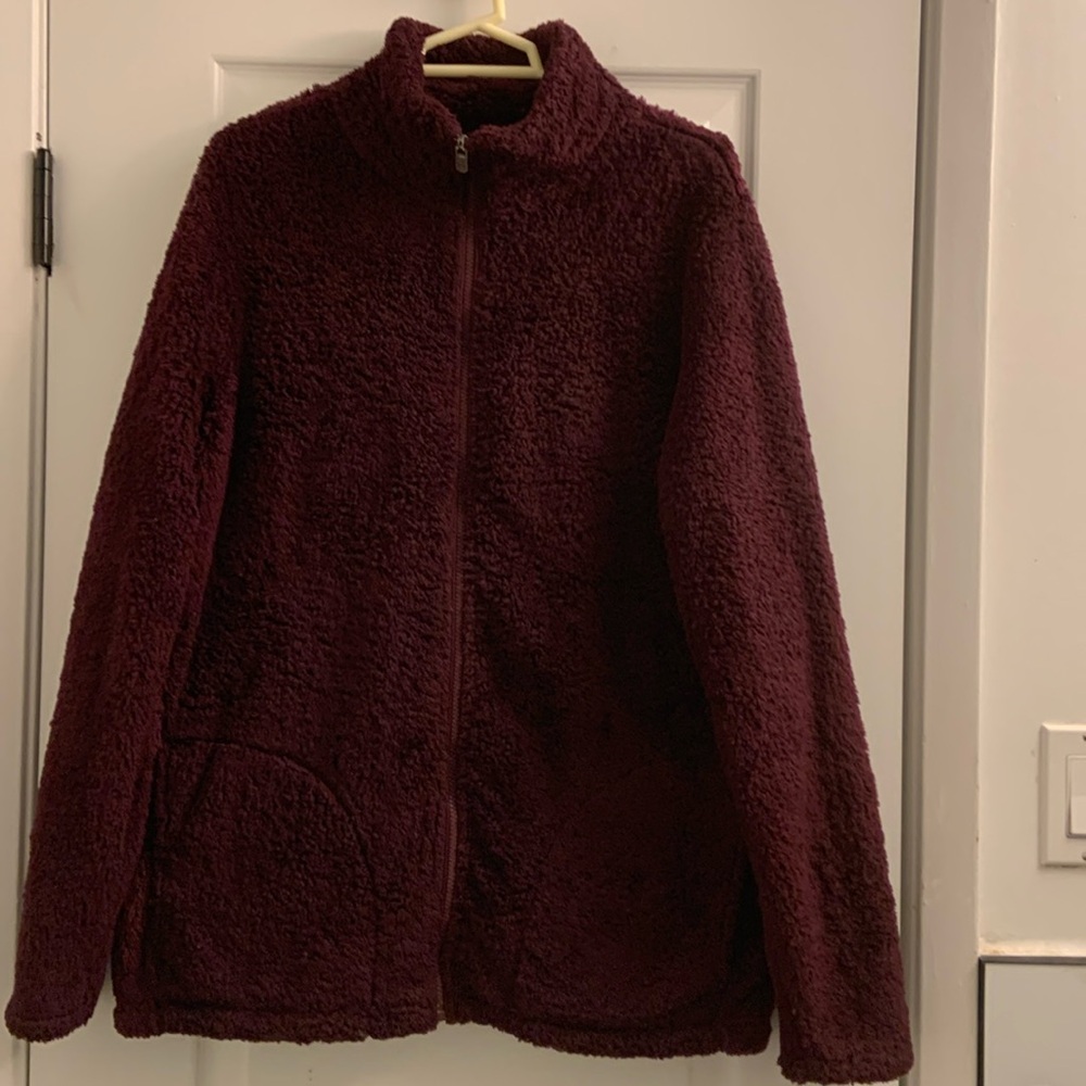 Burgendy jacket